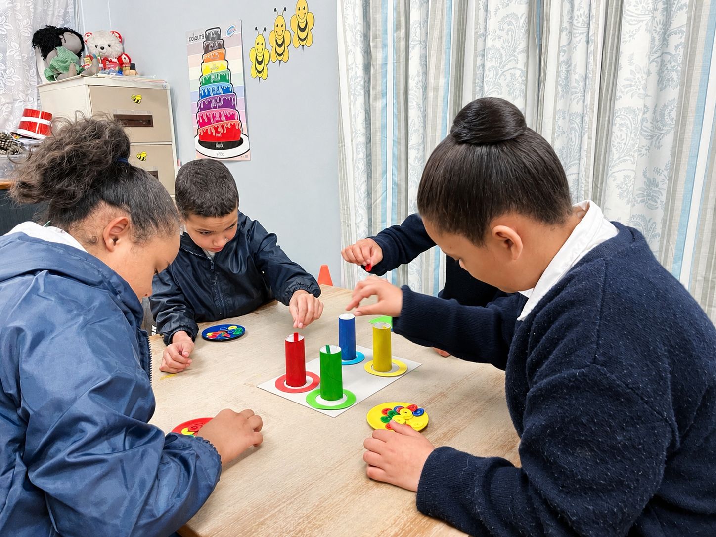 Learners in action at Robinhill Special School